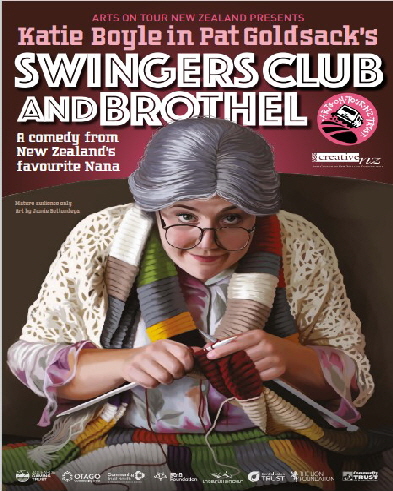 Blank Poster of Pat Goldsacks Swinger Club & Brothel